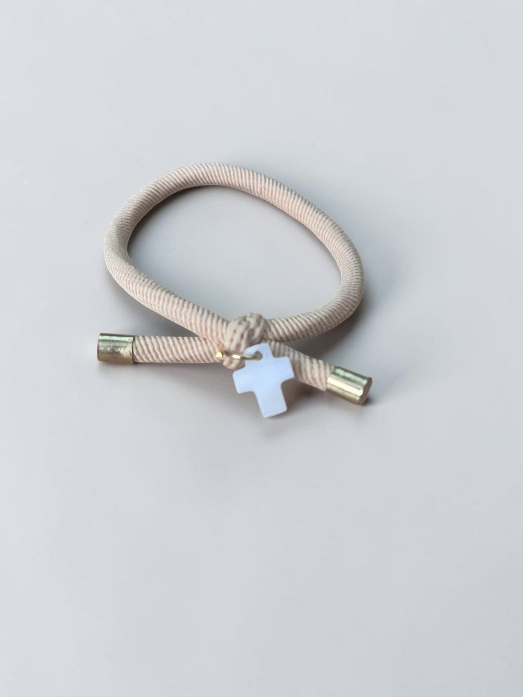 Pulsera goma & nácar