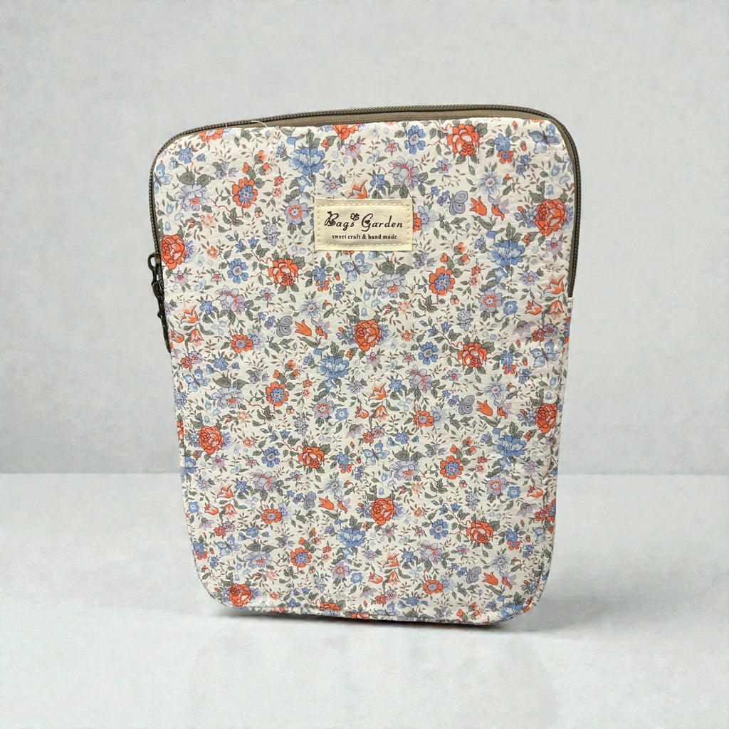 Funda LIBERTY Tablet/ iPad 11' Flores azules y naranjas