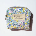 LIBERTY- Monedero con flores azules y amarillas