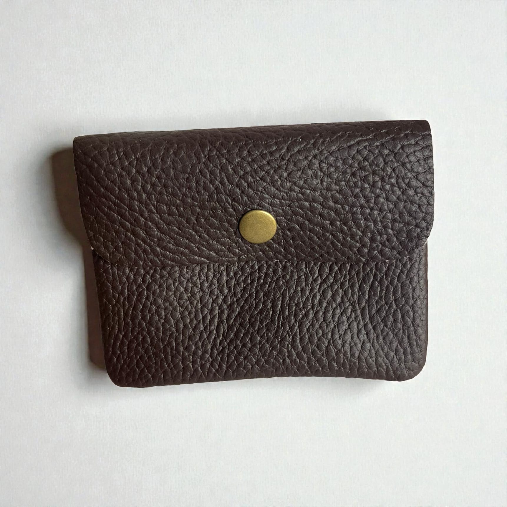 Monedero pequeño click y cremallera interior