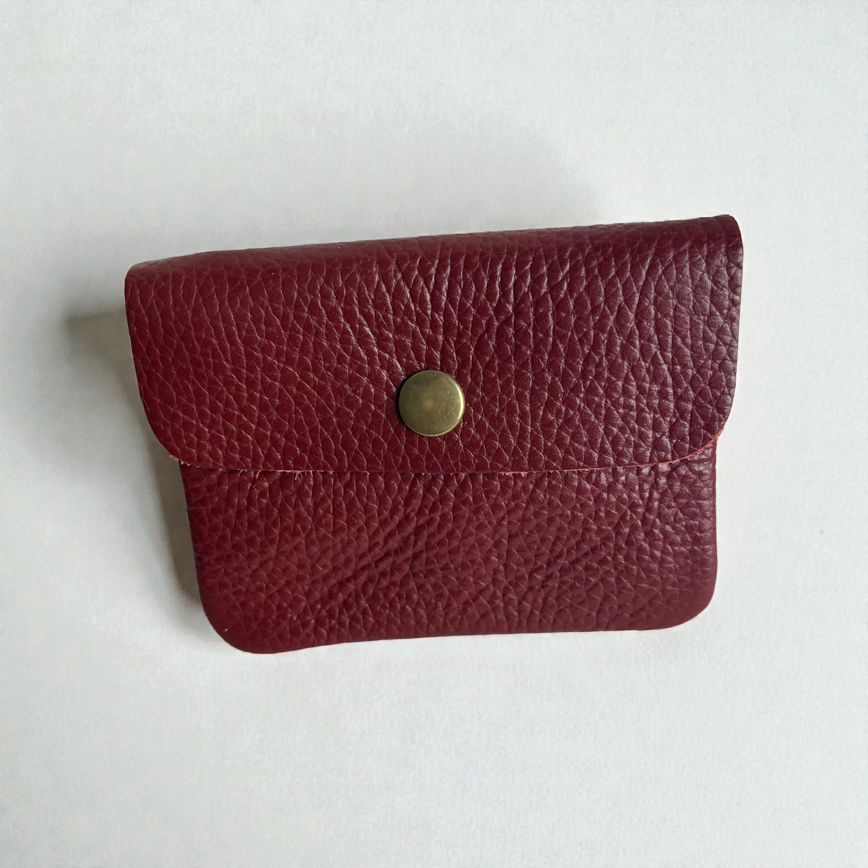 Monedero pequeño click y cremallera interior