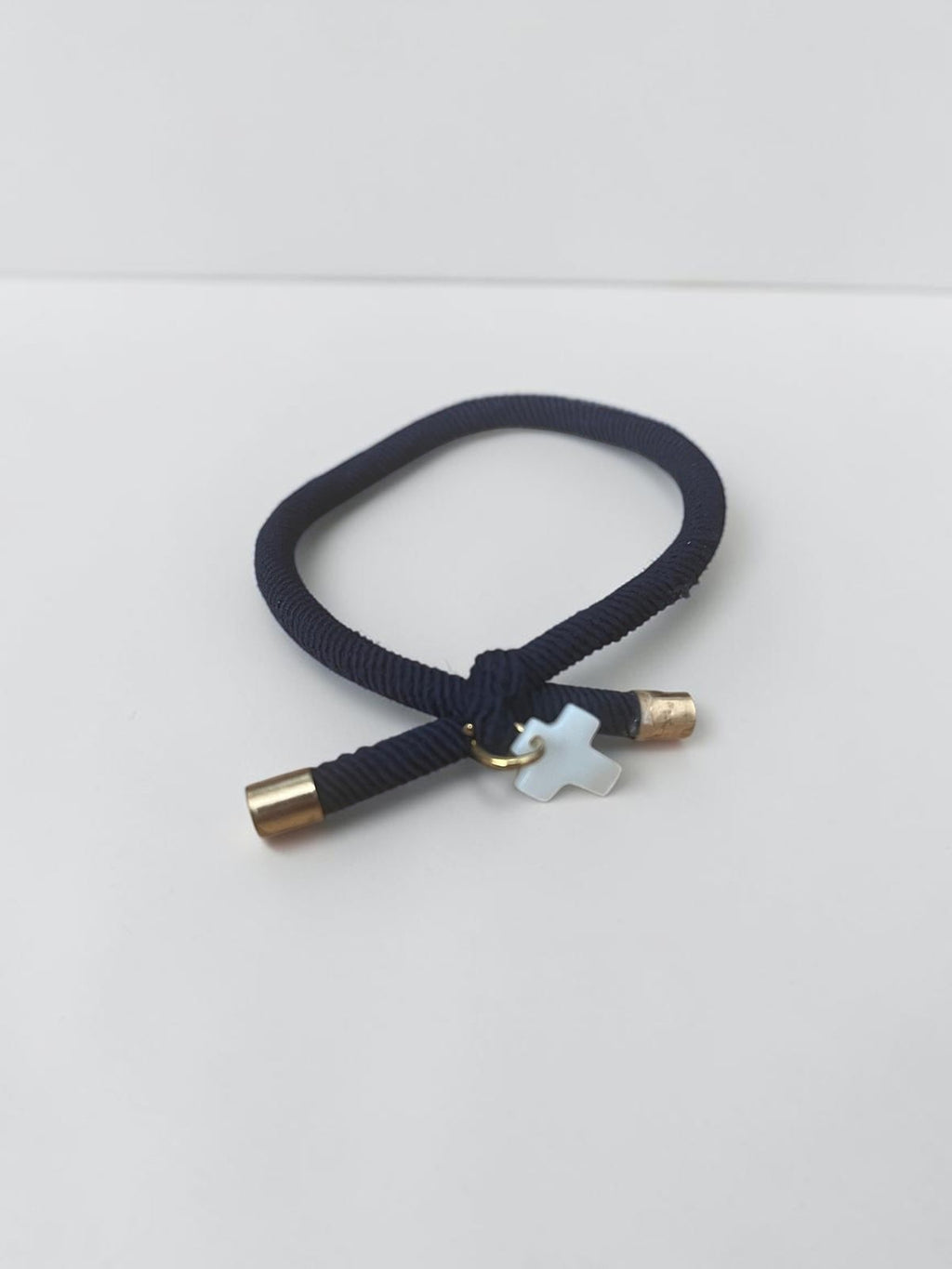 Pulsera goma & nácar