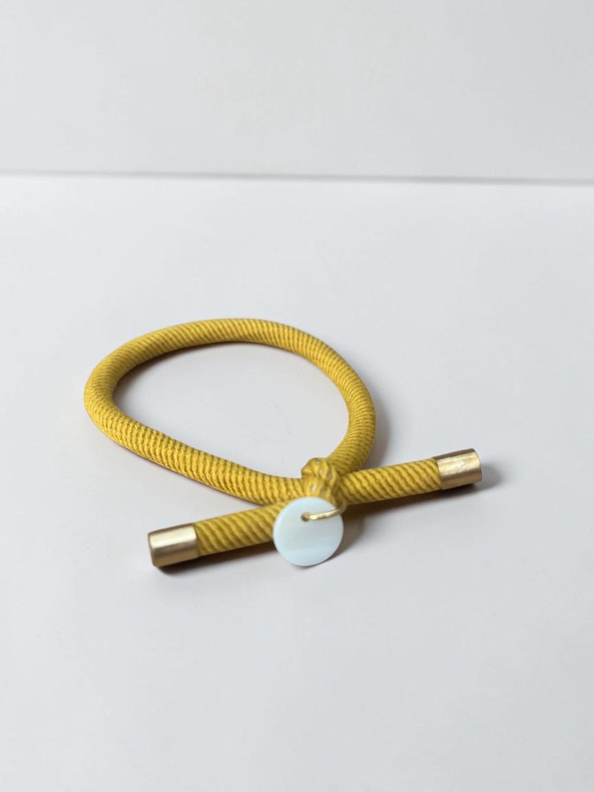 Pulsera goma & nácar