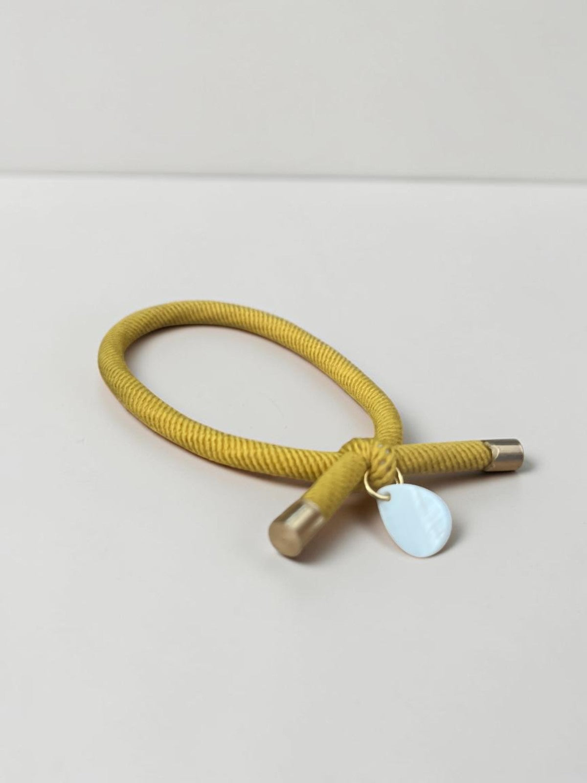 Pulsera goma & nácar