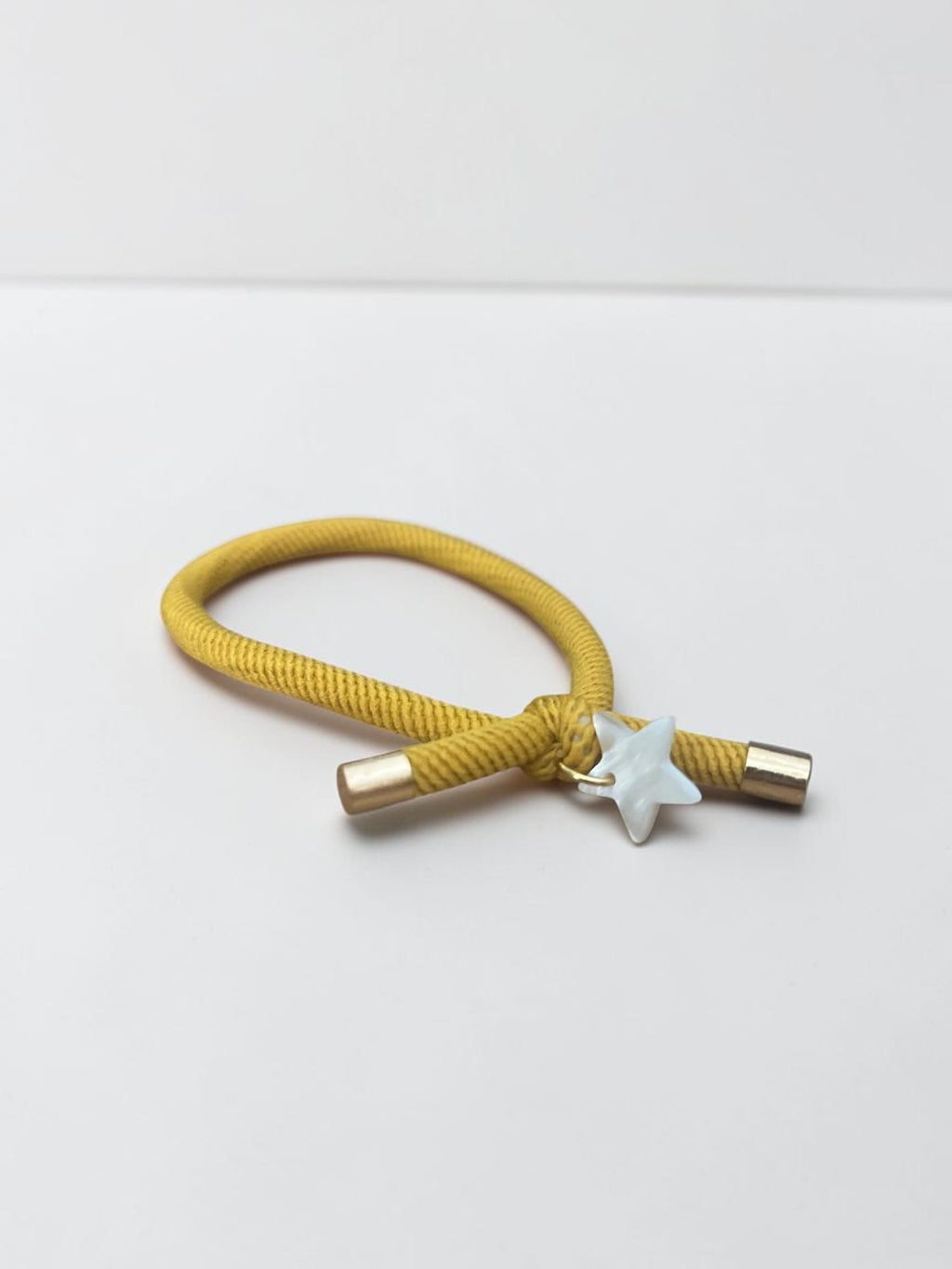 Pulsera goma & nácar