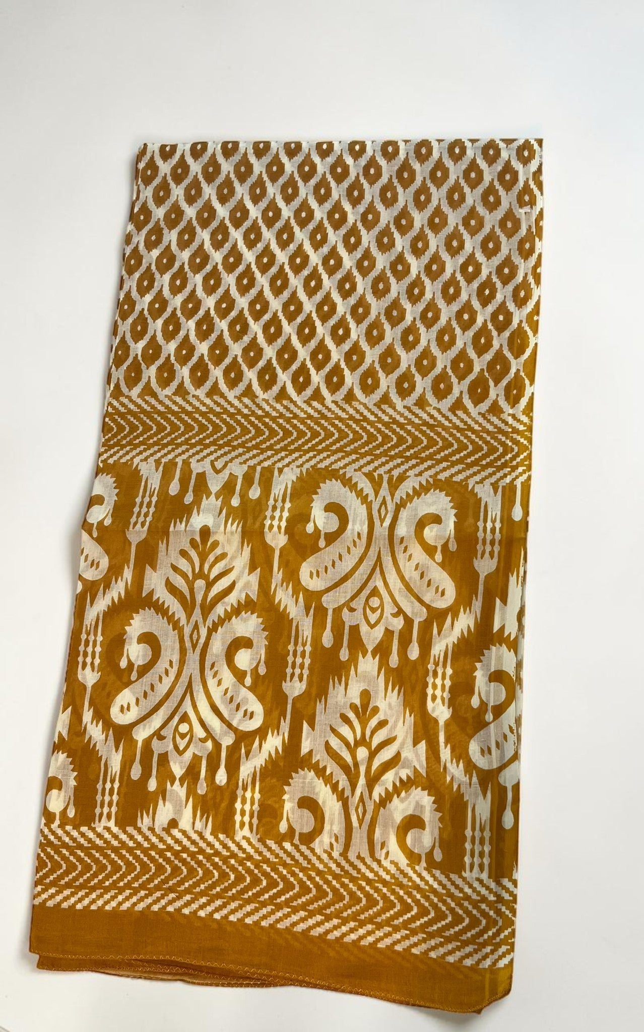 Pañuelo algodón PV mostaza