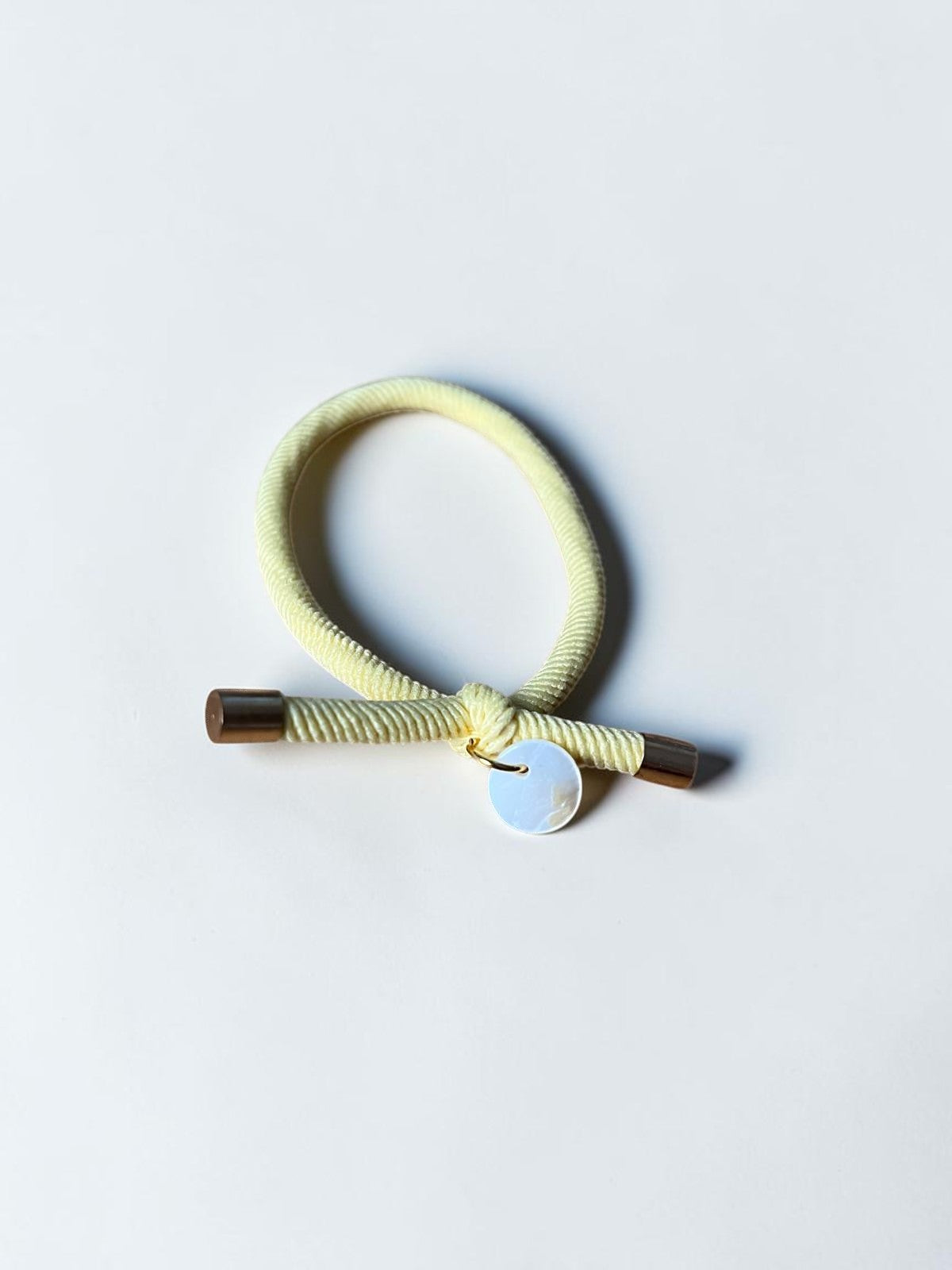 Pulsera goma & nácar