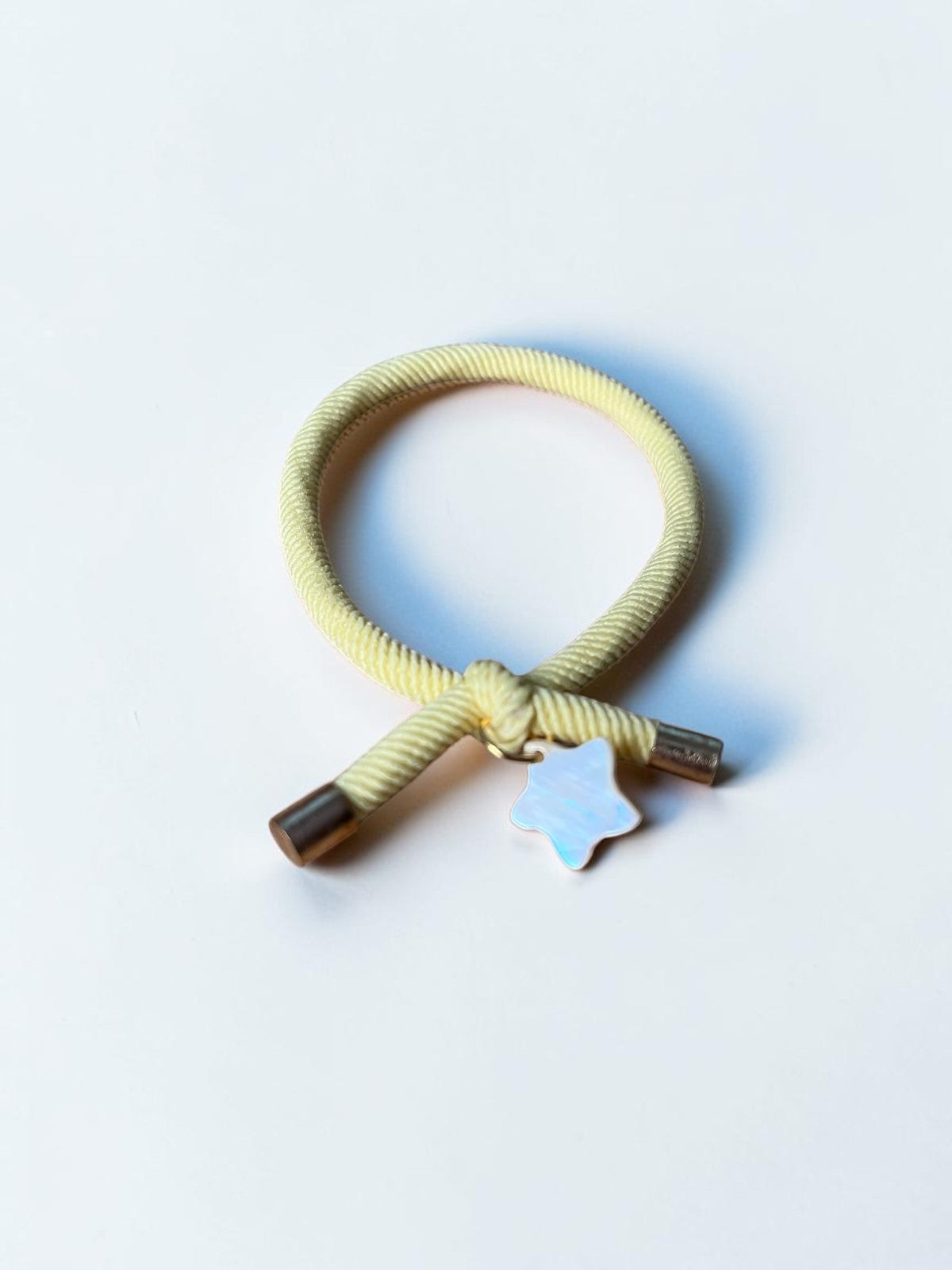 Pulsera goma & nácar