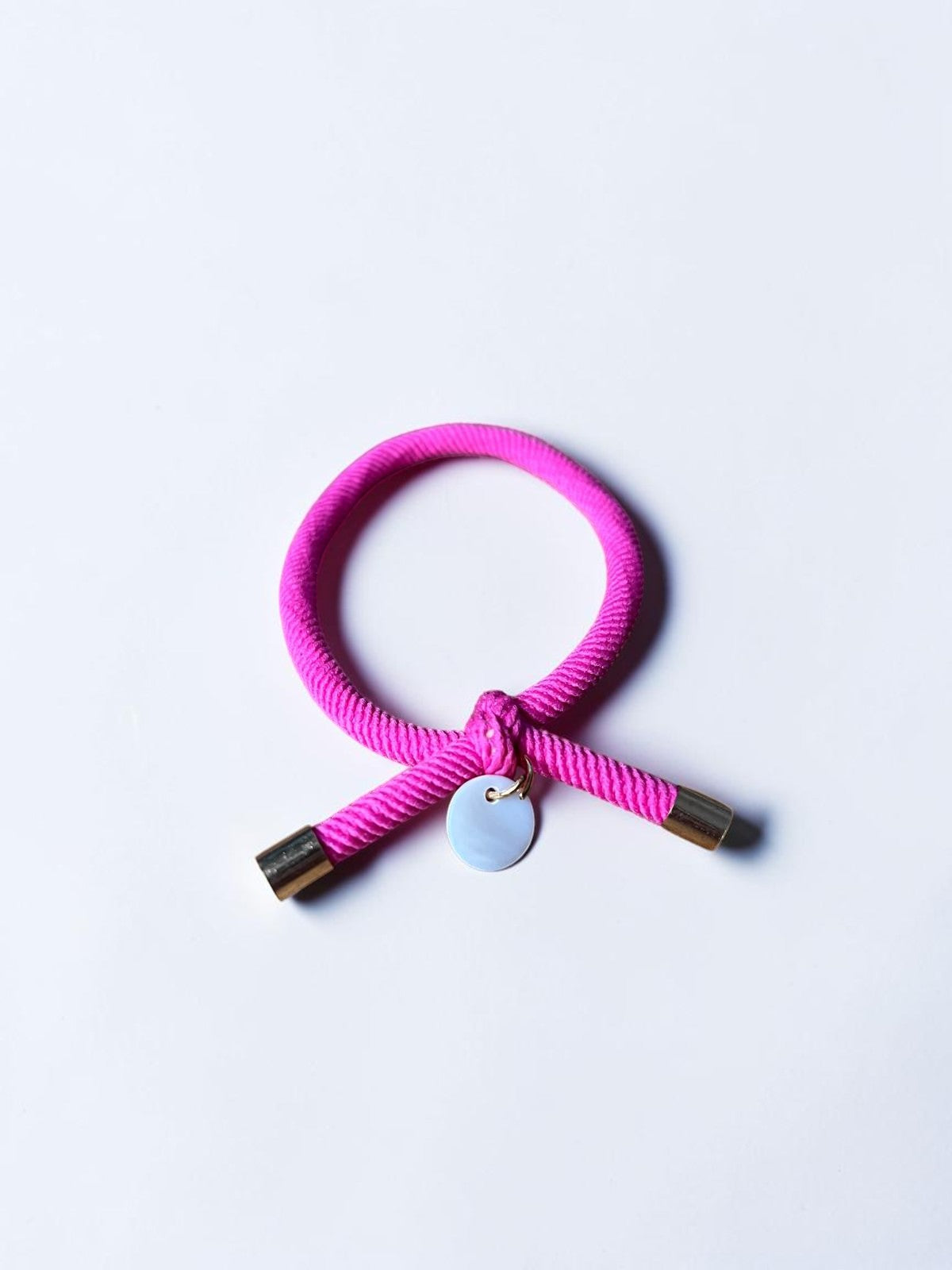 Pulsera goma & nácar