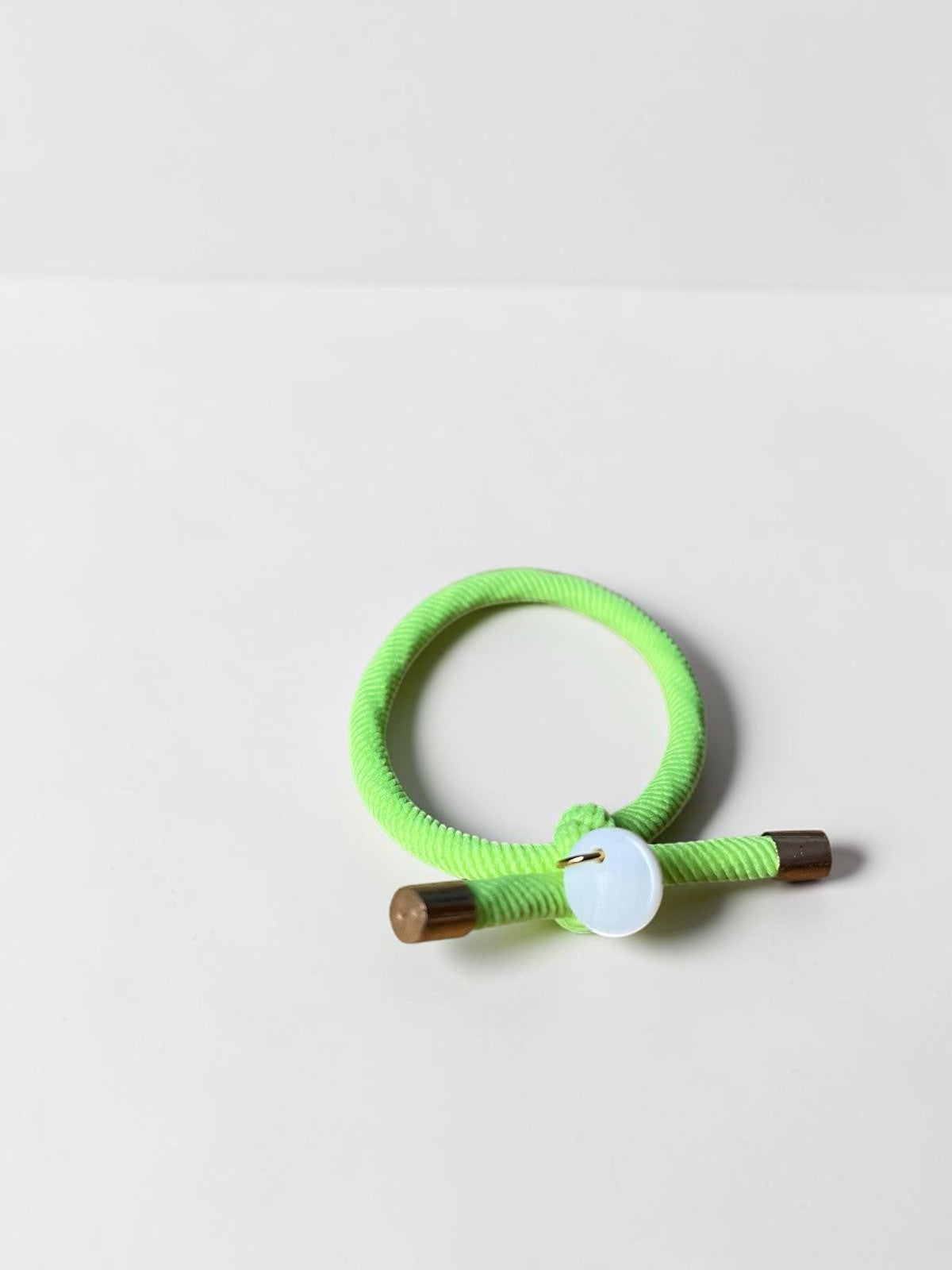 Pulsera goma & nácar