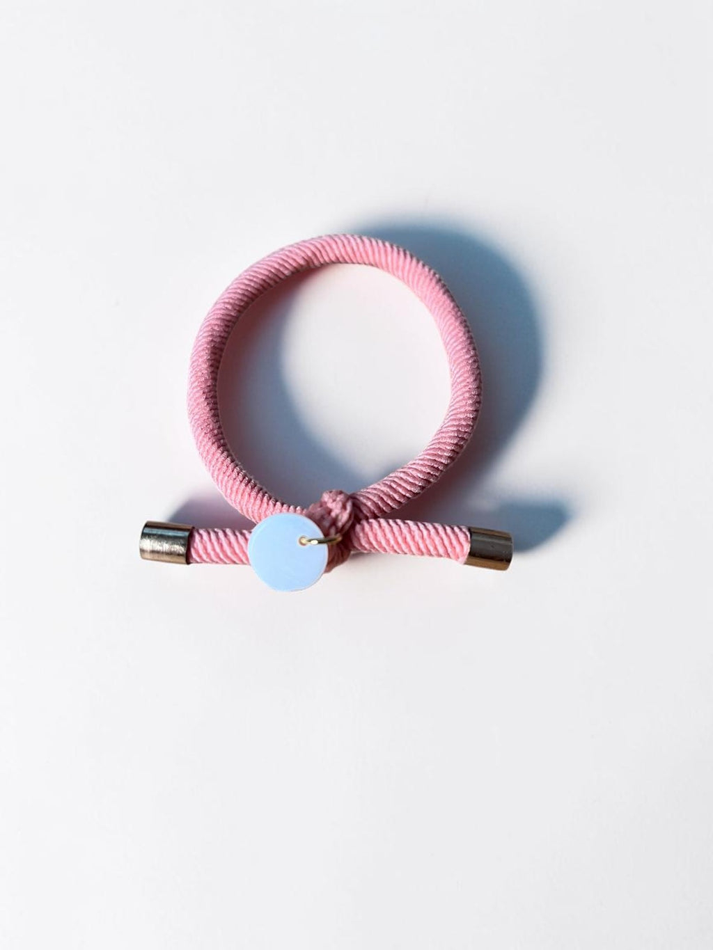 Pulsera goma & nácar