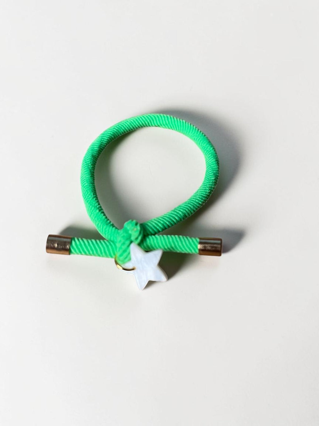 Pulsera goma & nácar