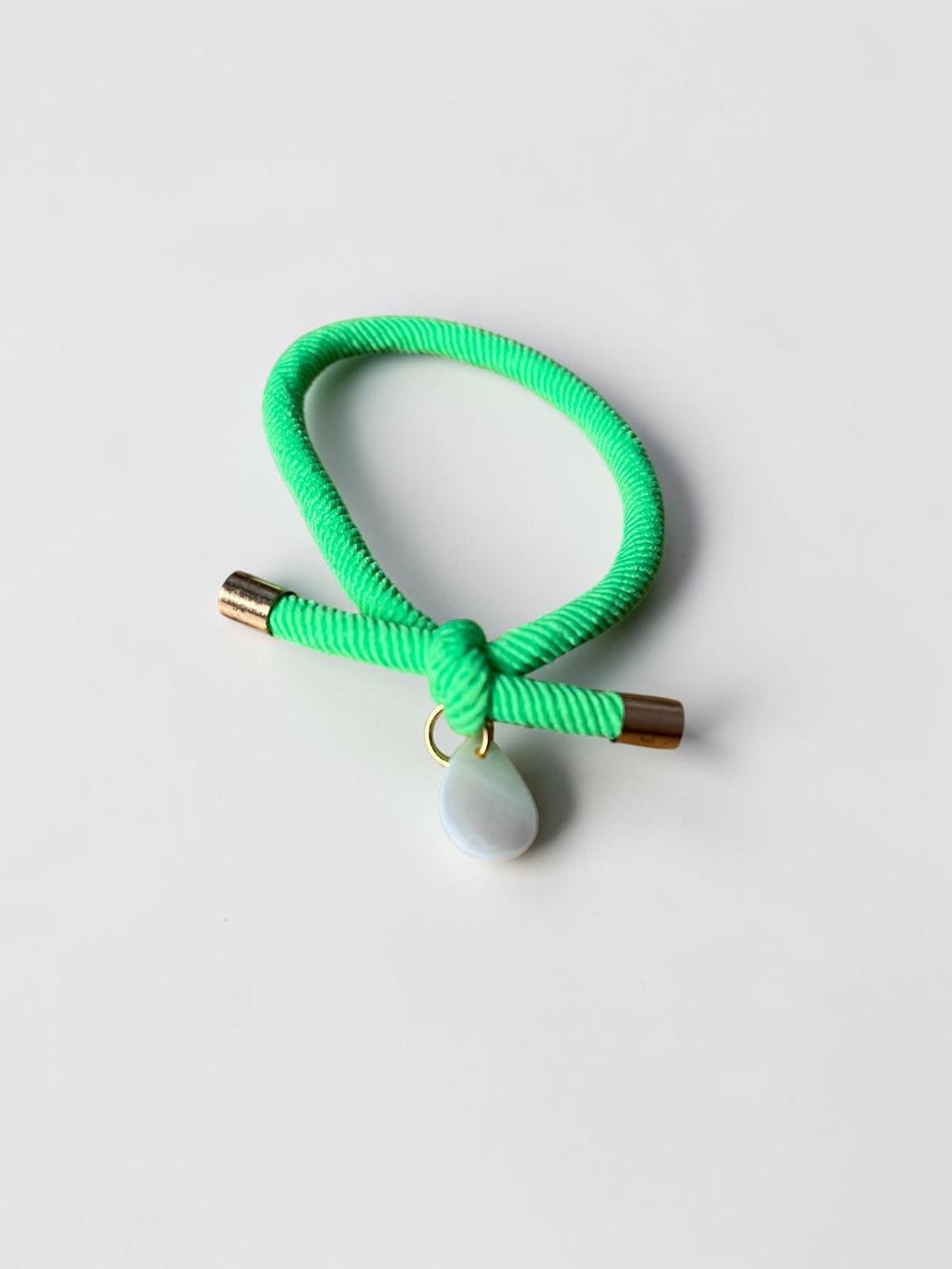 Pulsera goma & nácar