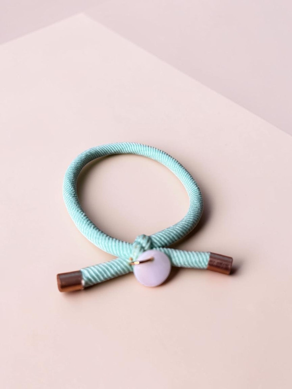 Pulsera goma & nácar