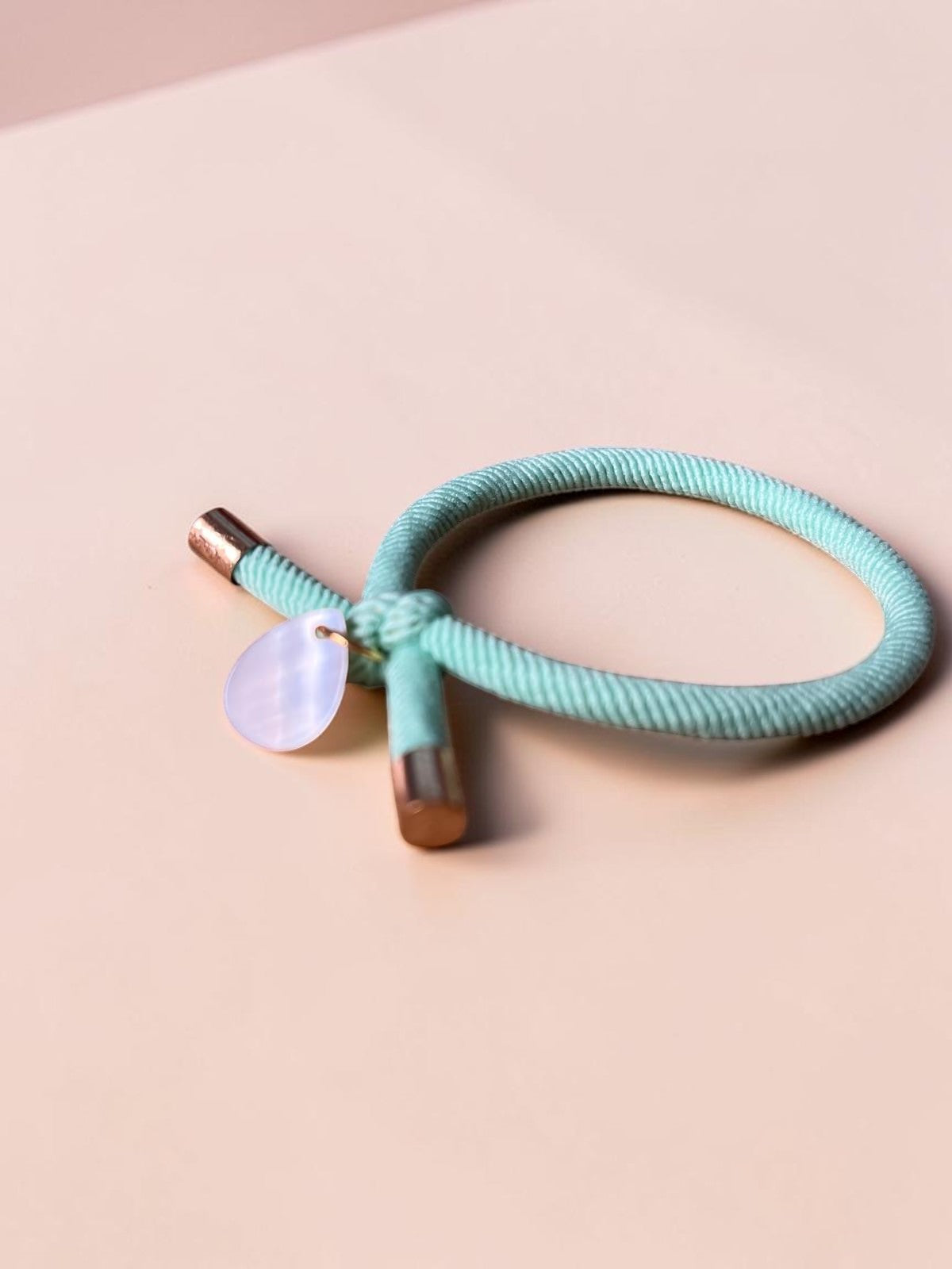 Pulsera goma & nácar