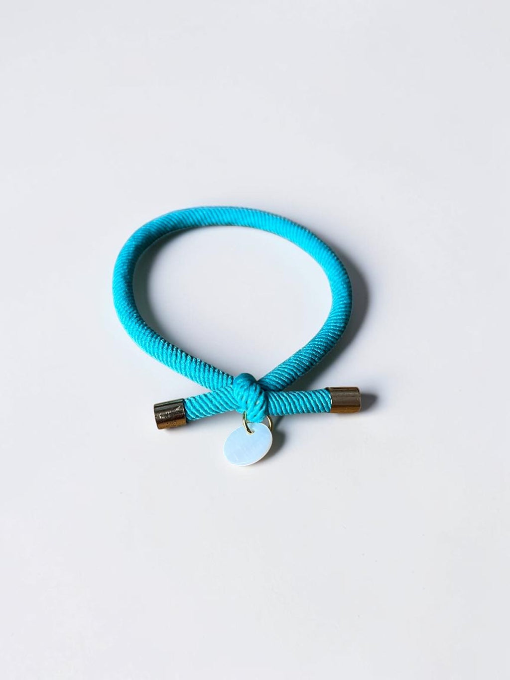 Pulsera goma & nácar