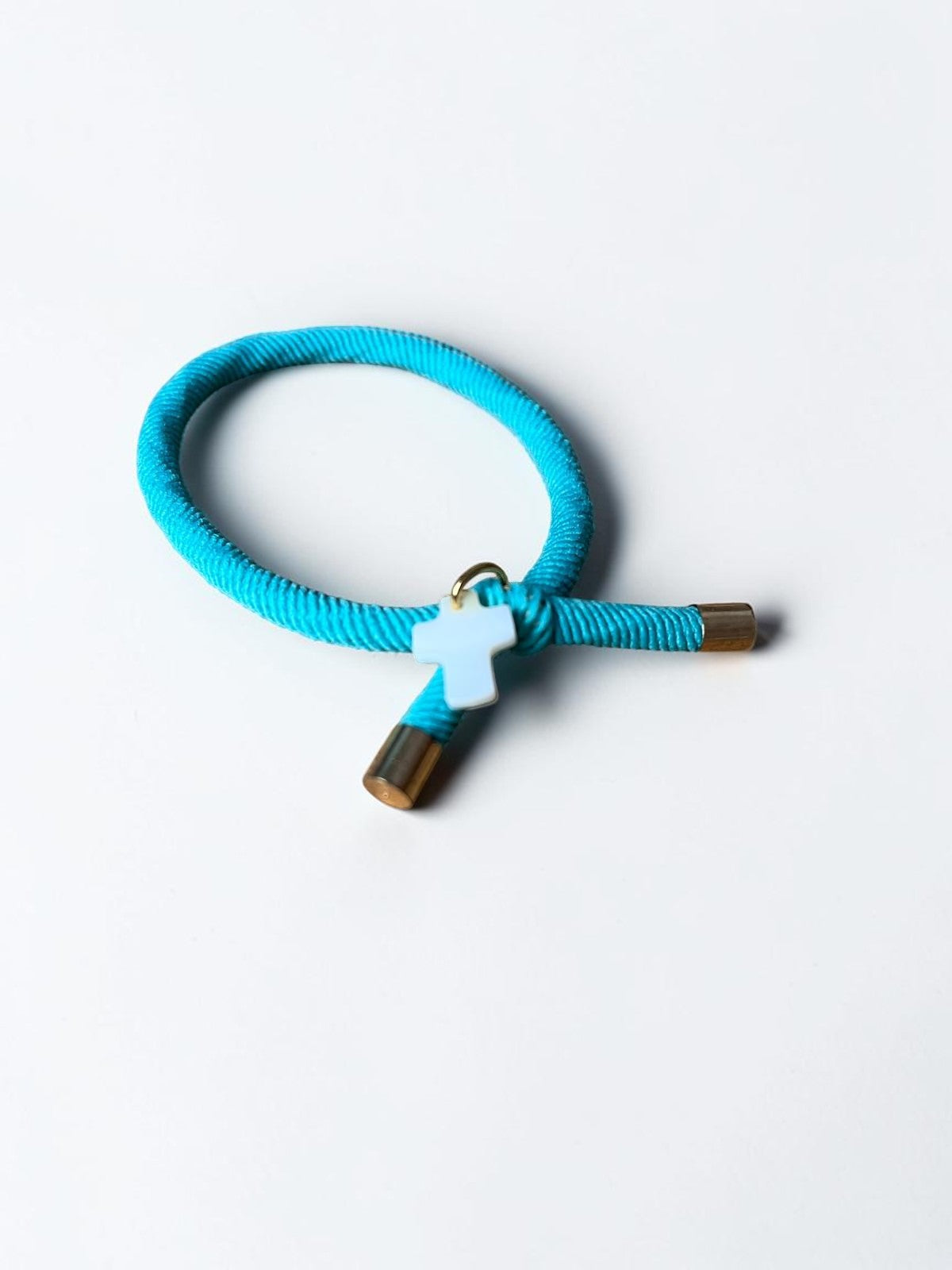 Pulsera goma & nácar