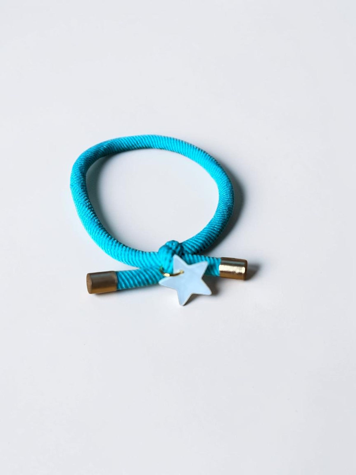 Pulsera goma & nácar