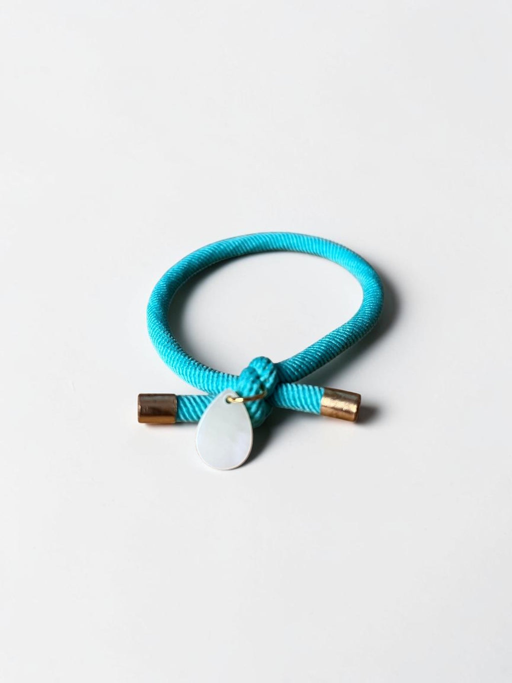 Pulsera goma & nácar
