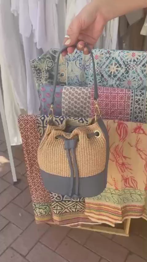 Bolso CLARA MINI Rafia